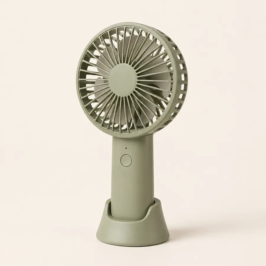 Illustrative portable fan